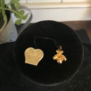 14k Vintage MARCHAL Bowling Charm (Original tag attached)